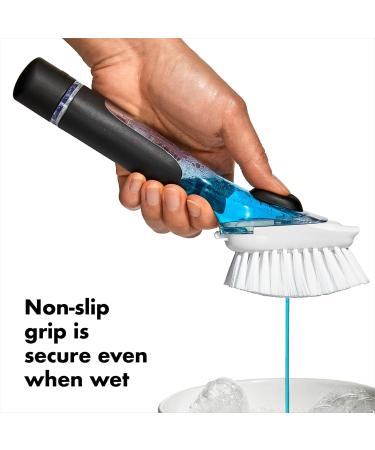 OXO Good Grips Soap Dispensing Dish Brush Soap Dispensing Brush - Buy Online on GoSupps.com