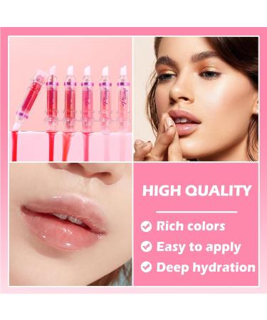 Korean Clear Lip Oil Gloss - Ultra-Hydrating Tinted Lip Plumper with Chili Extract | Nourishing & Full Lips - 02 Baby Pink - Buy Online on GoSupps.com