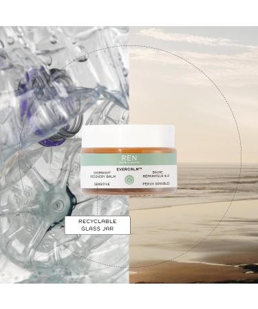 REN Clean Skincare Evercalm Overnight Recovery Balm - Skin Barrier Protection for Rosacea & Sensitive Skin - 1 Fl Oz - Buy Online on GoSupps.com