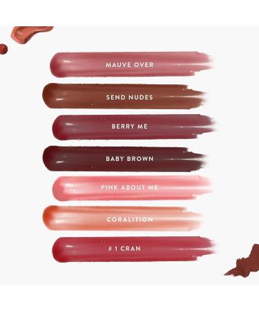 Mented Cosmetics Coral Peach Pink Lip Gloss Coralition - Vegan, Paraben-Free, Cruelty-Free Gloss Topper for Long-Lasting Moisturizing Beauty - Buy Online on GoSupps.com