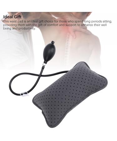 Buy Inflatable Lumbar Support Pillow | Portable Back Cushion with Air Pump for Office Car & Home - Comfort Anywhere - Buy Online on GoSupps.com