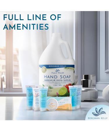 BERGMAN KELLY Tropical Waterfall Liquid Hand Soap - 128 fl oz Refill Gallon for Hotels | Refreshing Hand & Body Soap in Bulk - Buy Online on GoSupps.com