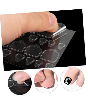 Healeved Sticky Toenail Tabs 20 Sheets Sticky Tabs for Nails Press on Nail Glue Tubes Cute Press on Nails Medium Short Nails Nail Glue for Toe Nail Sticky Tabs - Buy Online on GoSupps.com