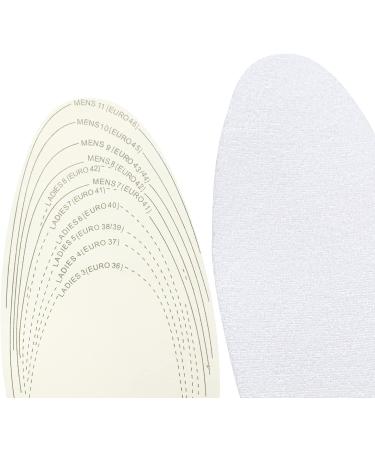5 Pairs Pure Cotton Terry Cloth Shoe Insoles for Odor Control and Sweat Absorption - Ideal for Barefoot Wear - Buy Online on GoSupps.com