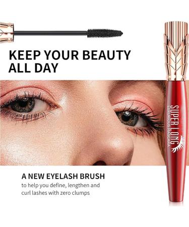DENGWANG Yanquina Mascara Yanqina Mascara Yanqina Super Long Mascara Yanquina 4D Silk Fiber Lash Mascara 4d Waterproof and Sweat Proof Mascara - Drying and Not Sticky (A-3PCS) - Buy Online on GoSupps.com
