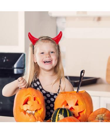 Halloween Devil Horns Headband - Themed Party Costume Accessory in Red - Buy Online on GoSupps.com