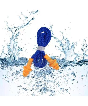 5 Pairs Reusable Silicone Earplugs with String - Noise Cancelling Ear Plugs for Sleep & Hearing Protection - International Shipping - Buy Online on GoSupps.com
