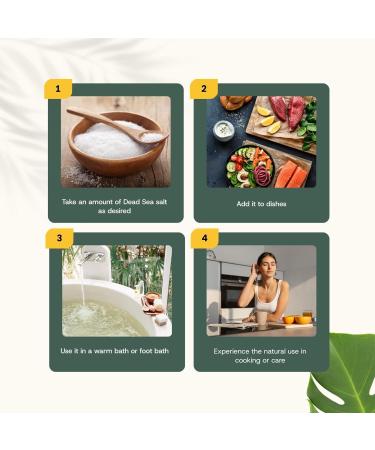  Cupplement Cupplement - Dead Sea Salt 1 KG - Superior Quality - Fine Salt - Buy Online on GoSupps.com