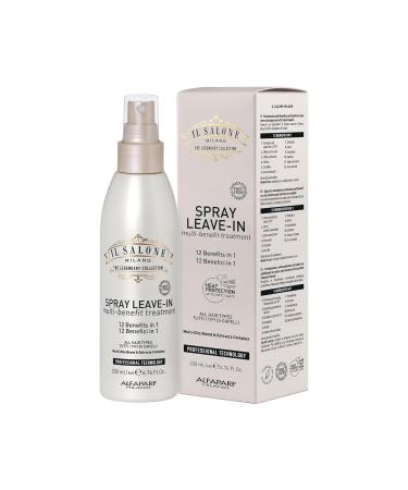 Il Salone Milano Professional 12-In-1 Leave In Hair Treatment - Heat Protectant + Detangling Spray with Frizz Control - Repairs Hair Breakage with Olive & Almond Oil - For All Hair Types (200 ml) - Buy Online on GoSupps.com