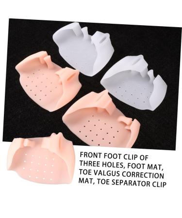 FRCOLOR Silicone Spreaders - 2 Pairs Hallux Separator & Bunion Straightener for Foot Pain Relief - Buy Online on GoSupps.com