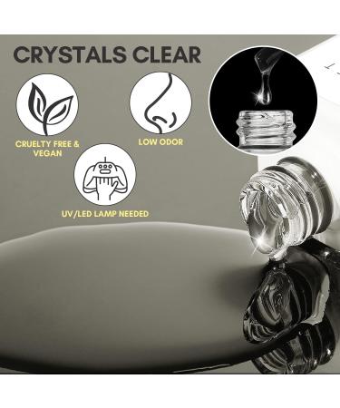 Makartt No Wipe Base and Top Coat - 2pcs 10ml High Glossy Nail Polish Top Coat Soak Off UV Gel Manicure Pedicure Home DIY Solon No Wipe Base and Top Coat Kit - Buy Online on GoSupps.com