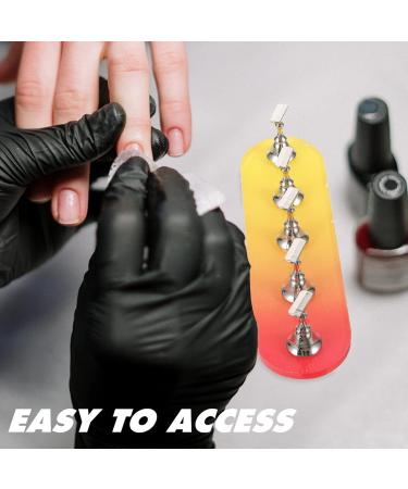 FOMIYES 4 Sets Nail Practice Holder Decorative Nail Display Nail Tips Practice Rack Nail Racks for Nail Art Nail Racks for Nail Painting Nail Decor Plastic Strip Nail Supplies - Buy Online on GoSupps.com