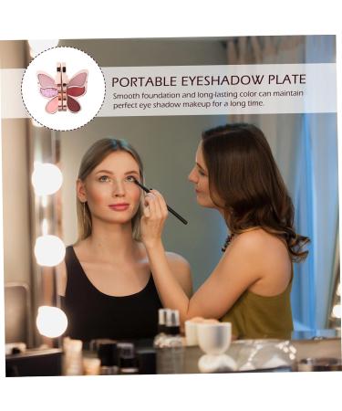 BIUDECO 3 Pcs Eyeshadow Palette Woman Eyeshadow Pallet Natural Blush Multi-functional Girl Cosmetics Abs - Buy Online on GoSupps.com