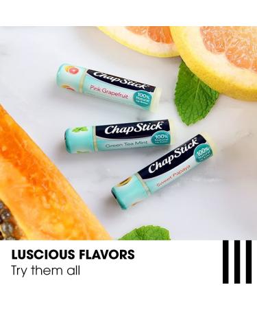 ChapStick Green Tea Mint Lip Butter - 100% Natural Ingredients - Moisturizing Lip Balm 0.15 Oz - Buy Online on GoSupps.com