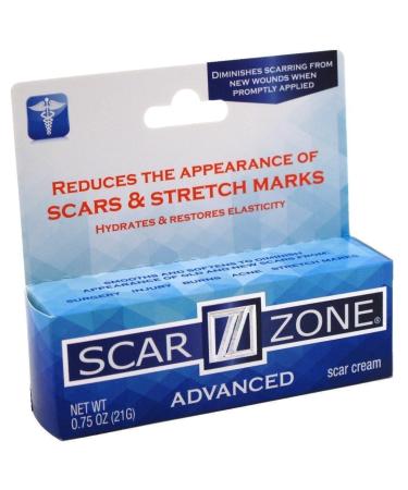 Scar Zone Advanced Skin Care 0.75 Ounce 0.75 Ounce (Pack of 1)
