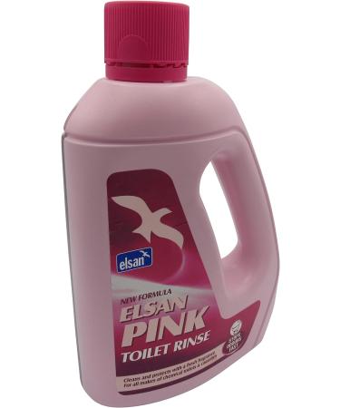 Elsan Pink 2L Toilet Fluid Rinse X2 (Cleaner Caravan Motorhome Camping) - Buy Online on GoSupps.com