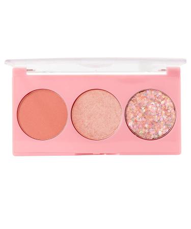 Wet n Wild Little Twin Stars Oh My Star Complexion Trio Palette in Pink Cotton Candy 0.23 Oz - Buy Online on GoSupps.com