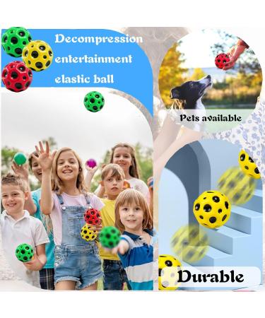 Astro Jump Ball - Space Theme Bouncy Balls for Kids | Moon Ball Planet Baums & Springing Balls - Perfect Party Gifts! - Buy Online on GoSupps.com