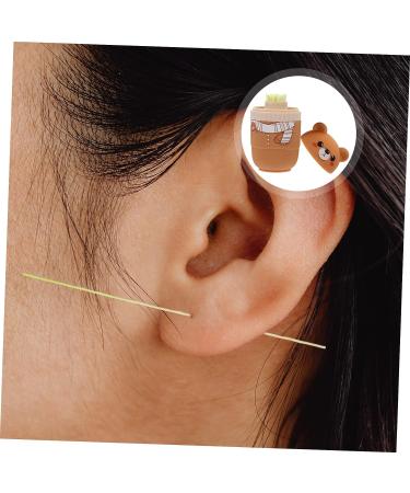 GLEAVI Baby Ear Piercing Cleaning Line - Ear Cleaner for Baby Earrings - Includes Sea Salt for Piercings - Belly Button Cleaning - Ear Hole Floss - 7.5X4CM - Buy Online on GoSupps.com