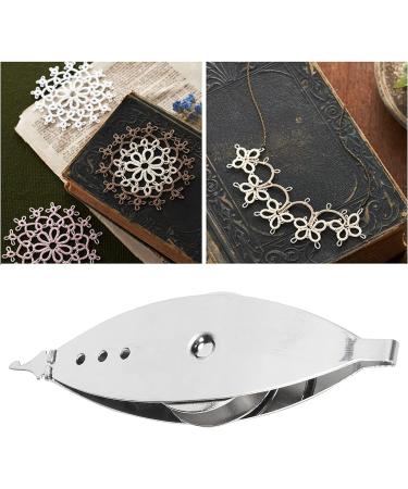 Pssopp Bobbin Tatting Shuttle - Household Knitting Tool for Sewing Patterns | Metal Iron - Buy Online on GoSupps.com