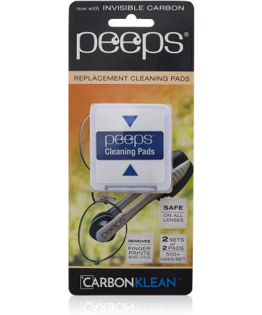 Peeps Carbon Klean Eyeglass Cleaner Replacement Pads  Efficient and Durable Carbon Microfiber Technology - Exclusively Used by NASA (1000 Uses) - Buy Online on GoSupps.com
