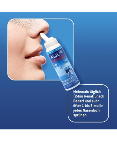 Aqua Maris Clean Nasal Spray 50 ml - Natural Nose Rinse for Cold Allergy & Runny Nose Relief | Adriatic Sea Water for Adults & Children - Buy Online on GoSupps.com