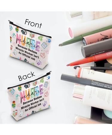 Pediatric Nurse Cosmetic Makeup Bag Peds Nurse Gift Peds Nurse Thank You Gift Nurse Graduation Gift (Pediatric Nurse Bag) - Buy Online on GoSupps.com