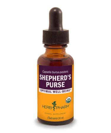 Herb Pharm Certified Organic Shepherd's Purse Liquid Extract  1 Oz 1 Ounce (Pack of 1)