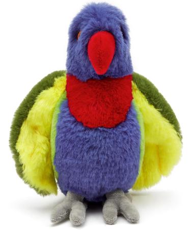 Zappi Co Rainbow Lorikeet Plush Toy - 21 cm Eco-Friendly Newborn Gift - Buy Online on GoSupps.com