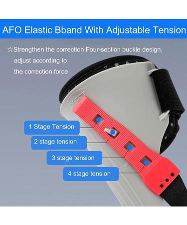 Adjustable Foot Drop Orthosis | Large Left Foot Support & Stabilizer | Sleep Ankle Support - Buy Online on GoSupps.com