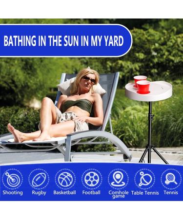 AUGVO Cornhole Scoreboard Set with Drink Holder - Outdoor Game Yard Toss Score Keeper Accessories - Buy Online on GoSupps.com