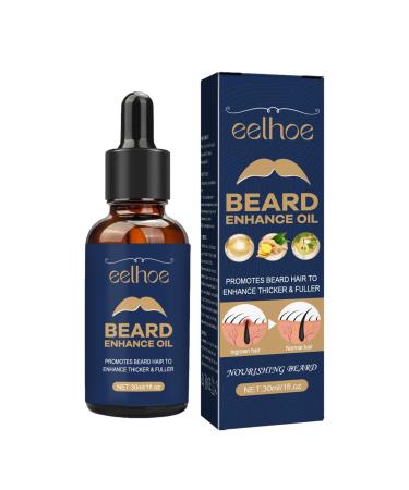 Bexdug beard growth oil |Moisturizing natural beard oil care oil-30 ml of rosemary-ginger-etheric oil Bart flushing Bart strength for older adults
