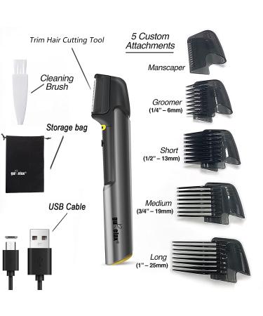 guRelax Men's Complete Hair Trimmer and Grooming Kit - As Seen on TV - Buy Online on GoSupps.com