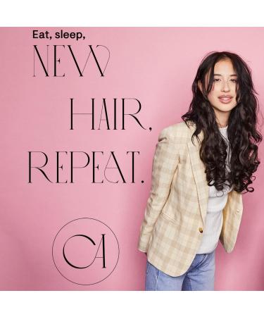 CAISHA 40cm Clip In Hair Extensions - Wavy Chocolate Brown Hairpiece | Premium Quality C52-1 - Buy Online on GoSupps.com