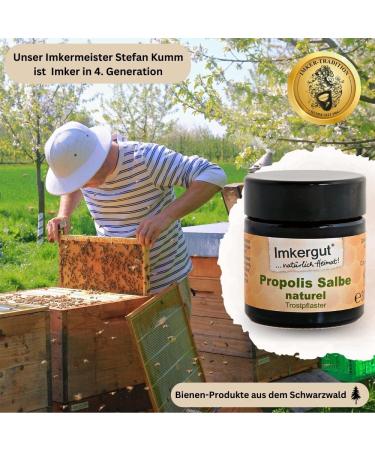 Imkergut Propolis Ointment | High-Dose Natural Skin Relief | 100% Natural | 30 ml | From Beekeeper - Buy Online on GoSupps.com