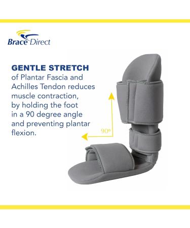 90 Degree Night Splint - Padded Sleeping Boot for Plantar Fasciitis & Achilles Tendinitis - Left/Right Foot - Men & Women - PDAC L4396/L4397 XL - Buy Online on GoSupps.com