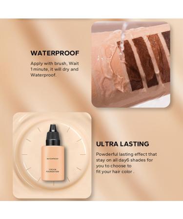 Makeup | 0.54 Fl Oz Full Coverage Foundation Waterproof Long Lasting Multi-purpose Matte Foundation Tint For Most Skin Types Zorq - Buy Online on GoSupps.com