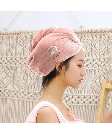 Super Absorbent Khaki Microfiber Towel for Women | Quick Dry Hair Turban - Buy Online on GoSupps.com