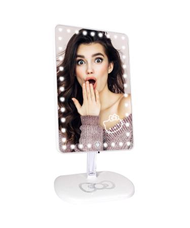 Impressions Vanity Hello Kitty Touch Pro Makeup Mirror with Bluetooth Speaker and 360 Rotation  Touch Sensor Vanity Mirror with LED Lights and USB Charging Port - Buy Online on GoSupps.com