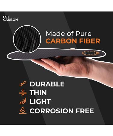 Carbon Fiber Insole Orthotic Shoe Insert for Foot Arthritis and Toe Conditions - EU40 10.20 Inch - Buy Online on GoSupps.com
