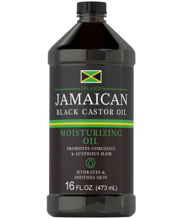 Jamaican Black Castor Oil 16oz | Nourish Hair  Skin  and Nails | All Natural Hypoallergenic Conditioner