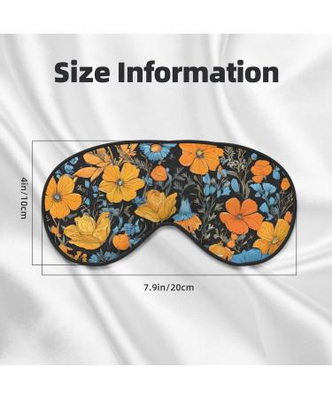 Sleep Mask Eye Covers for Men & Women - Reusable Soft Blackout Masks for Better Sleep Travel & Camping - Hippie Pattern Gifts - Buy Online on GoSupps.com