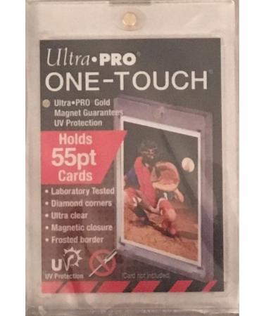 1 (One) 55pt Ultra Pro One-Touch Magnet Card Holder for Thicker Baseball and other Trading Cards