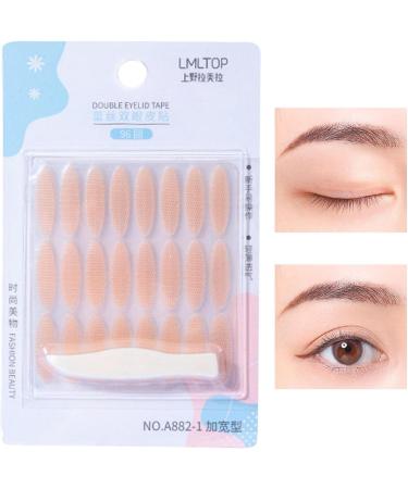 Double Eyelid Tape - Invisible Waterproof Double Eyelid Tape | Natural Fiber Eyelid Lifter Strips Eye Lift Tape for Droopy Lids Hooded Eyes Aviere Widened - Buy Online on GoSupps.com