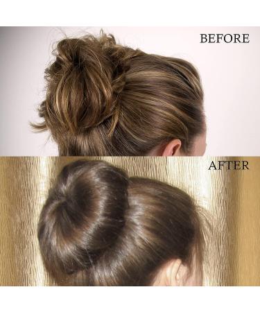 Boobeen 4 Piece Hair Bun Maker Set - DIY French Twist Donut Bun Hairstyle Tool for Long Hair (4 colors) - Buy Online on GoSupps.com