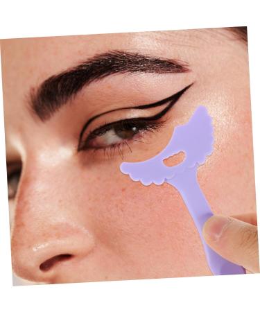 FOMIYES 3 pcs Eyeshadow Tool Multi-functional Girl for Eye Women Aid Reusable Stencils Silicone Makeup - Buy Online on GoSupps.com