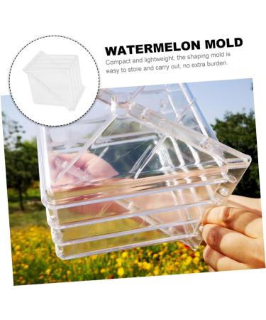 Uonlytech Fruit Vegetables Cucumber Molds for Garden Stair Basket Vegetable Molds Tool Forming Machine Pumpkin 15x15cm Transparent - Buy Online on GoSupps.com