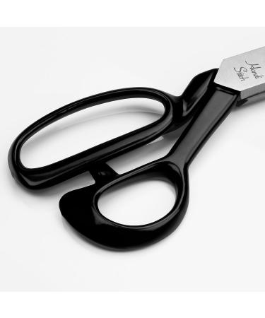 Handi Stitch 8 Inch Fabric Tailor Scissors & Thread Snipper - Razor Sharp Stainless Steel for Sewing, Dressmaking, & Knitting - Durable Black Shears for Denim, Leather & More - Buy Online on GoSupps.com