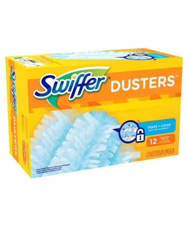 Swiffer 180 Dusters Refills, Unscented, 12 Count 12 Count (Pack of 1)