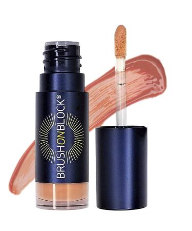 Brush On Block Protective Lip Oil, Broad Spectrum SPF 32 Sunscreen, Nude Tint